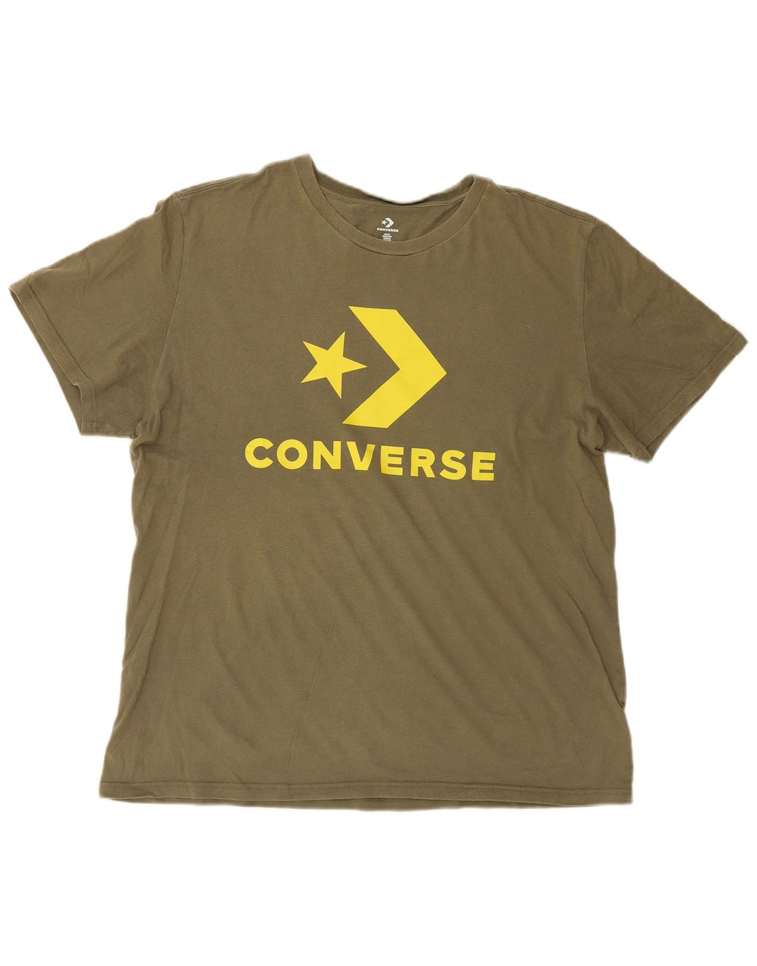 Ανδρικό γραφικό T-Shirt Converse Top XL Khaki