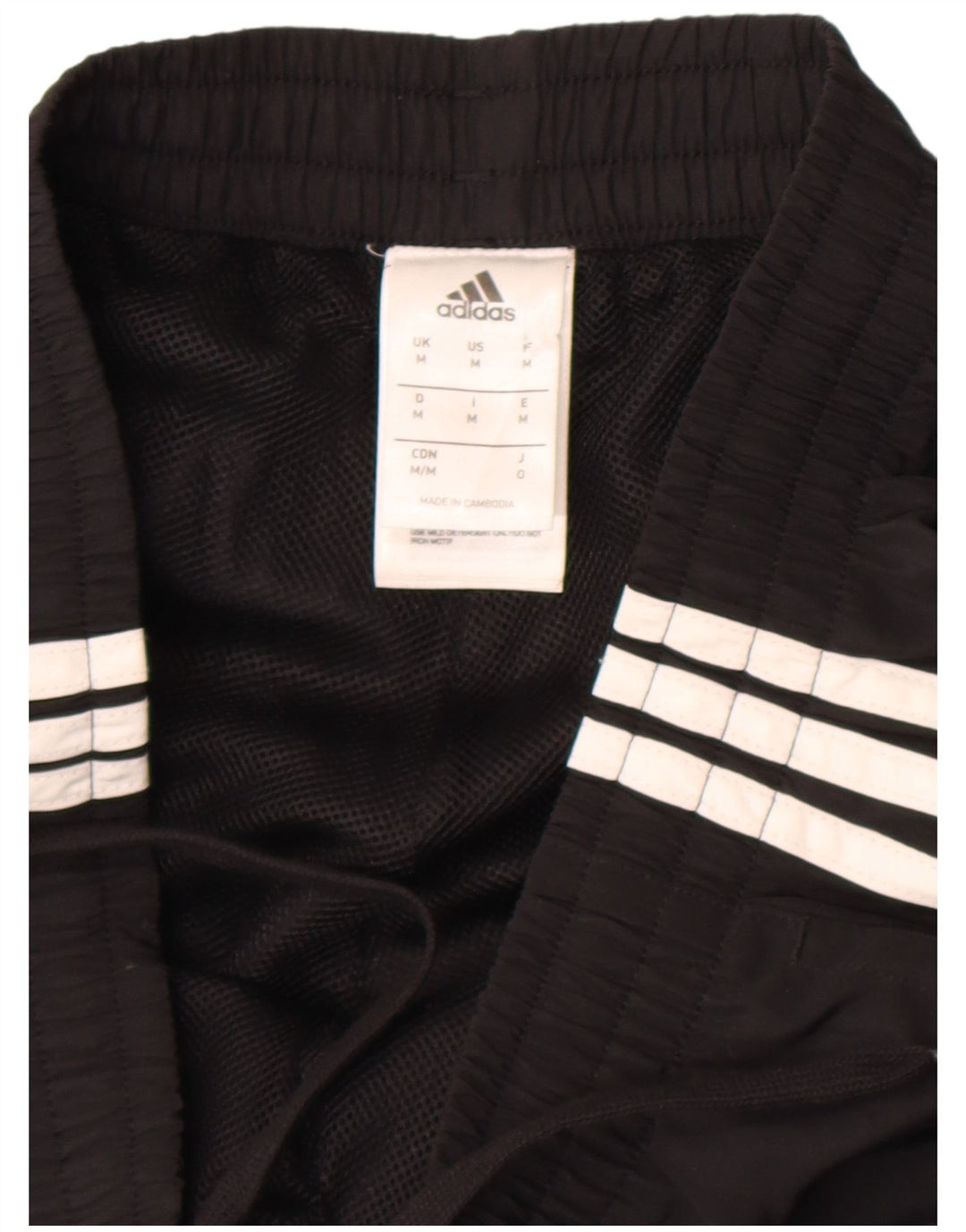 Ανδρική φόρμα Adidas Παντελόνι Joggers Μεσαίο Μαύρο Πολυεστέρα