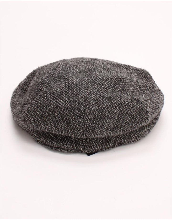 Marks & Spencer Ανδρικό Flat Cap Large Grey Pearringe Wool Classic