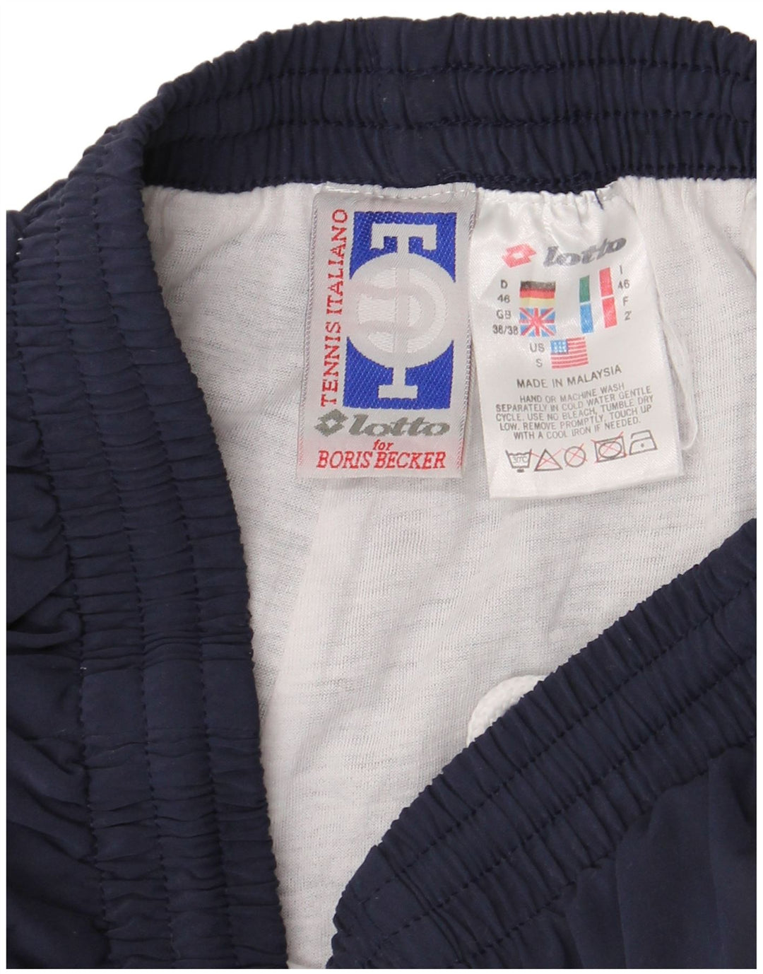 Ανδρική φόρμα LOTTO Παντελόνι UK 36/38 Small Navy Blue Polyester