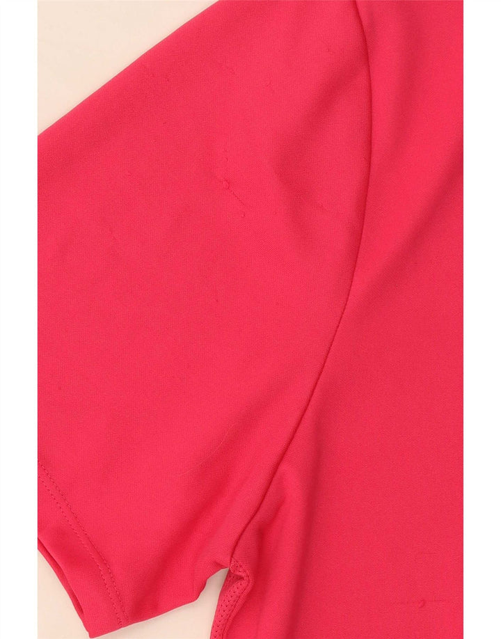 Ανδρικό γραφικό μπλουζάκι Nike Dri Fit Top XL Pink Polyester