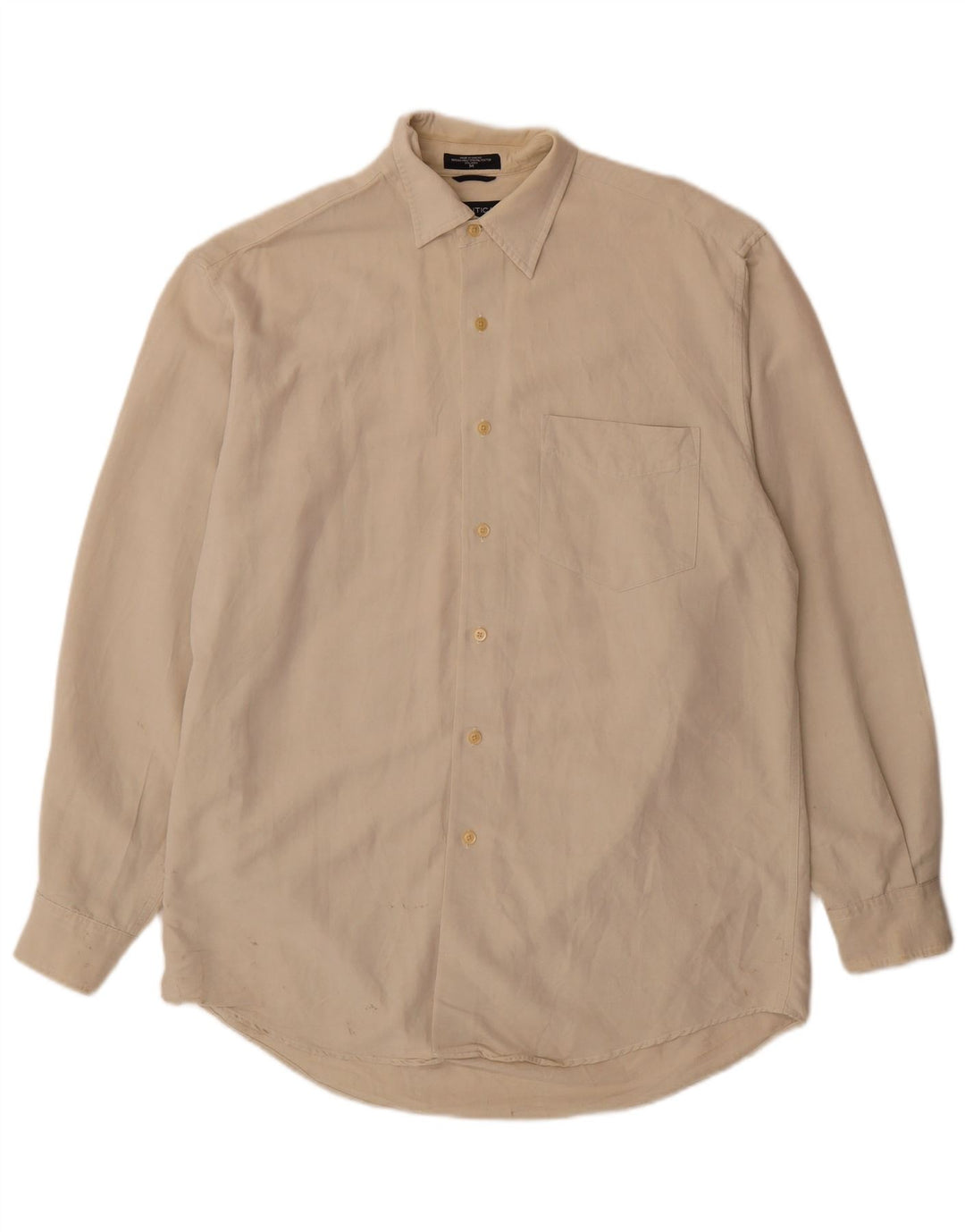 Ανδρικό πουκάμισο Nautica Medium Beige Rayon