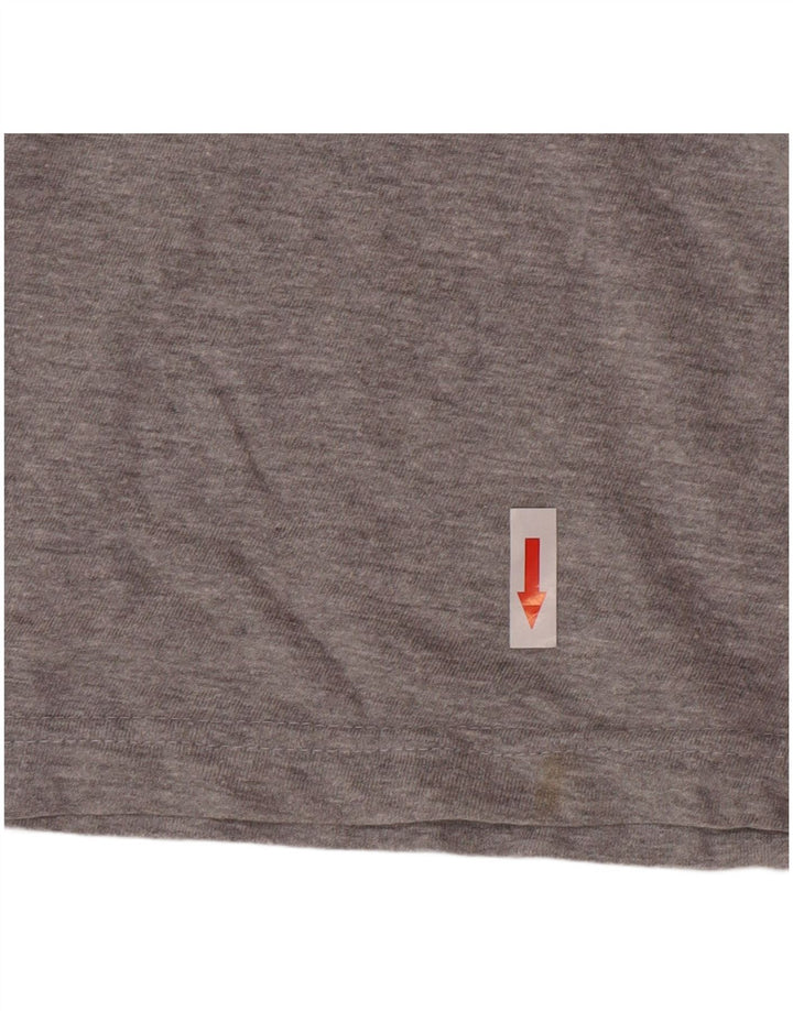 Ανδρικό γραφικό μπλουζάκι Kappa Regular Fit Top Medium Grey