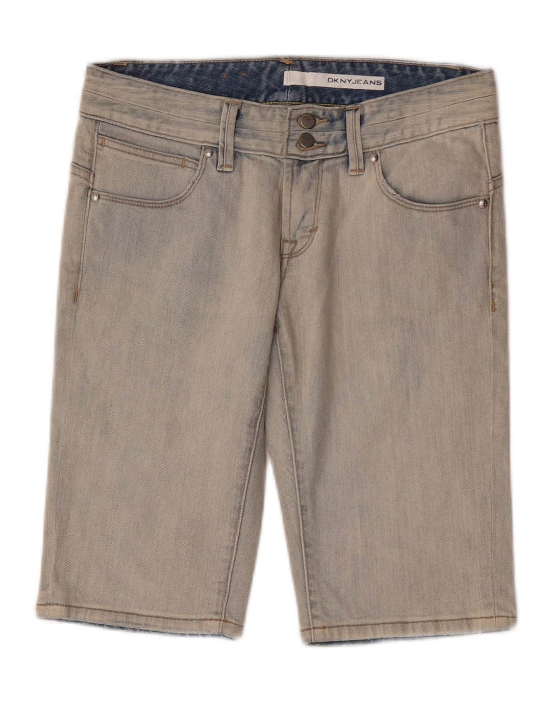 Dkny Γυναικείο τζιν σορτς US 6 Medium W32 Μπλε βαμβακερό