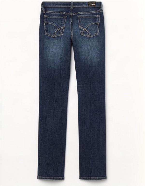 Gas Womens Christy Flare Bootcut Jeans W25 L32 Navy Blue Cotton