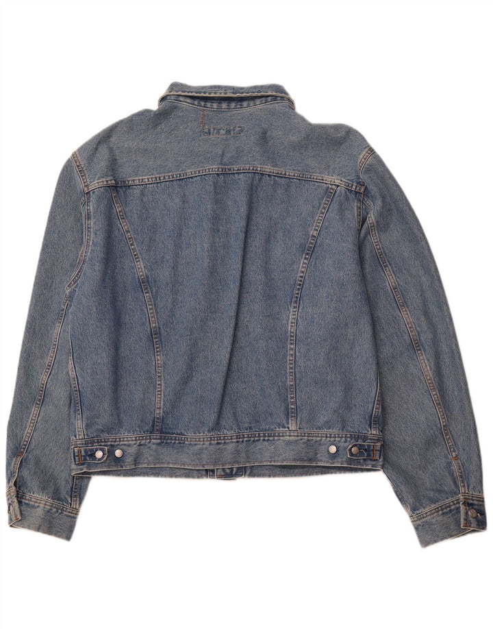 REPLAY Ανδρικό Τζιν Μπουφάν UK 44 2XL Μπλε Βαμβακερό