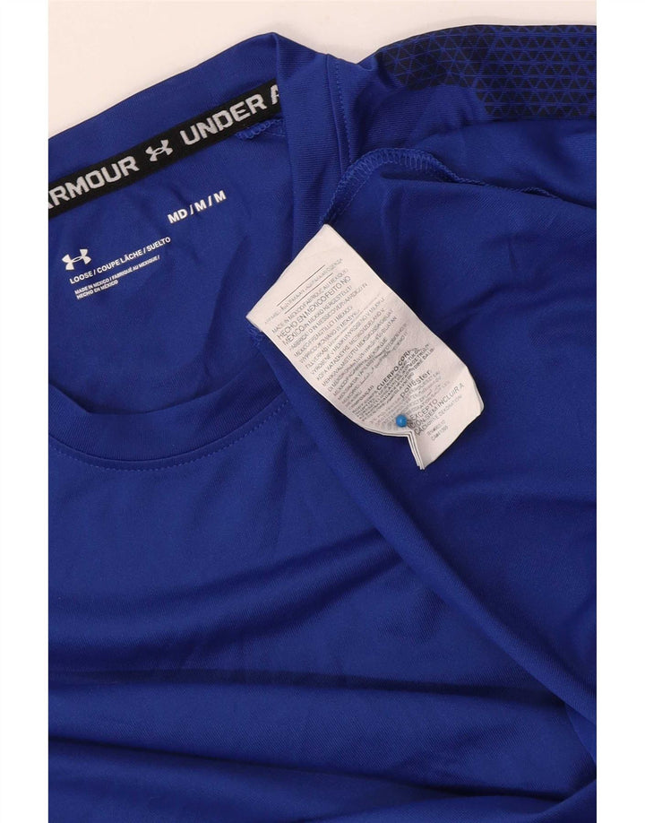 Under Armour Ανδρικό μακρυμάνικο μπλουζάκι με μεσαίο μπλε στίγματα πολυεστέρας
