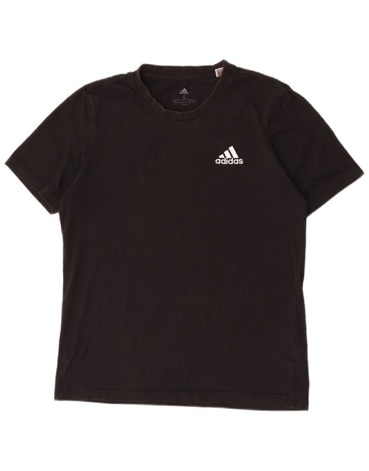 Ανδρικό T-Shirt Adidas Top Μικρό μαύρο βαμβακερό