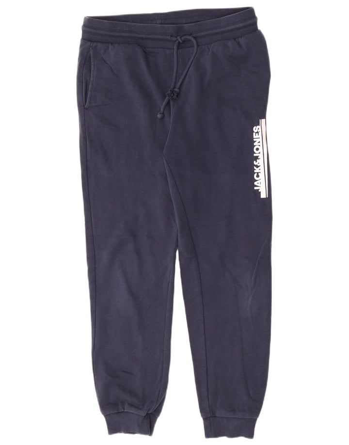 Jack & Jones Ανδρική φόρμα γυμναστικής γραφικά Joggers Medium Navy Blue