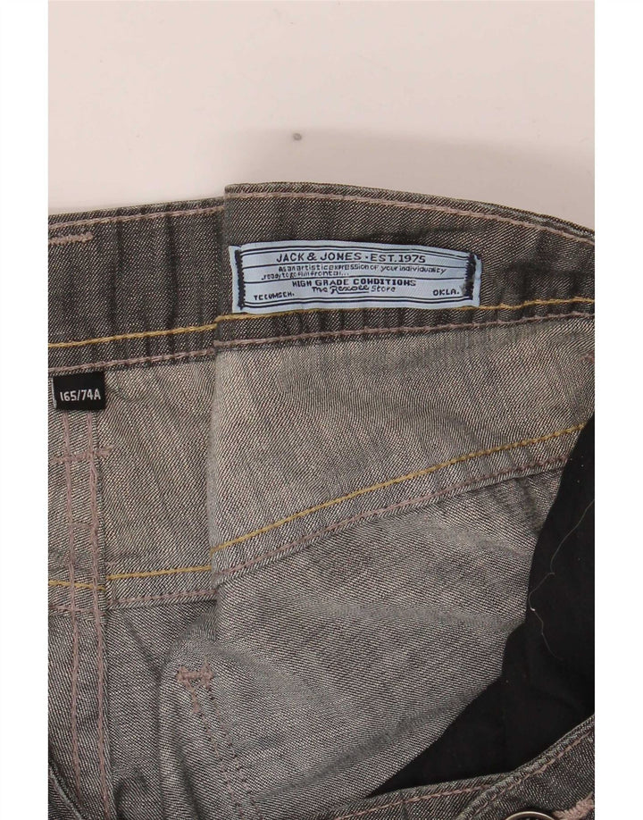 Jack & Jones Ανδρικά τζιν στραβά στραβά W30 L29 Γκρι