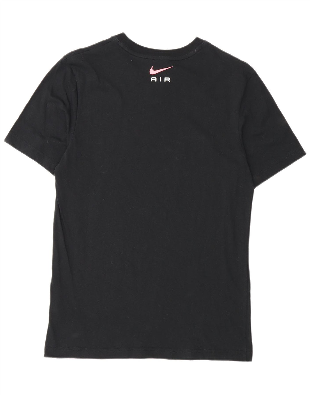 Ανδρικό γραφικό μπλουζάκι Nike, μικρό μαύρο βαμβακερό