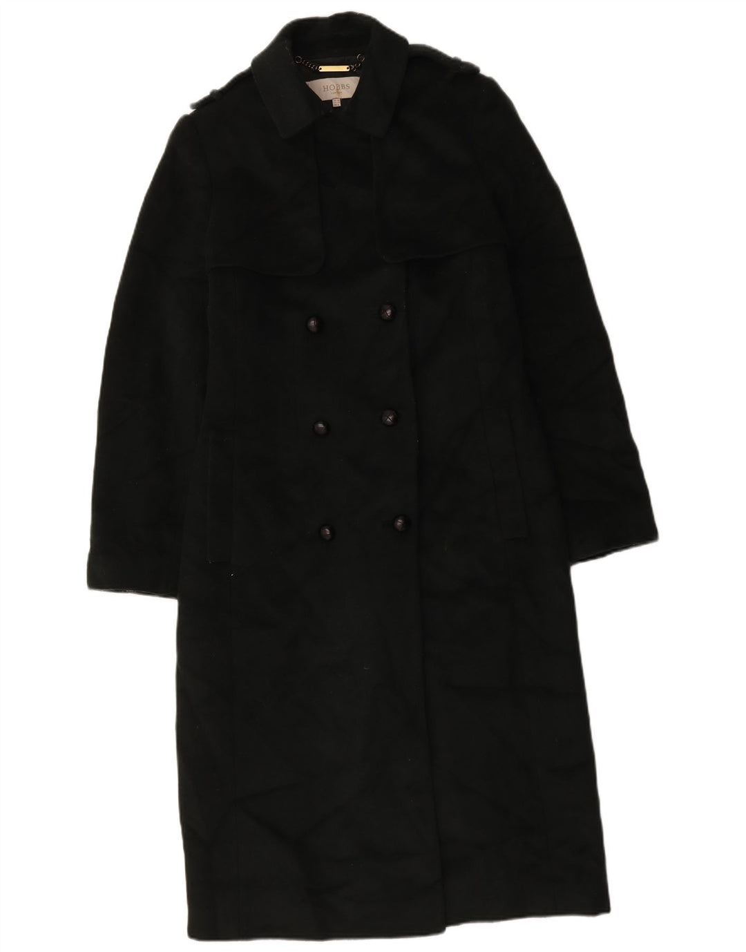 Hobbs Γυναικείο Military Double Breasted Coat UK 12 Medium Green Wool