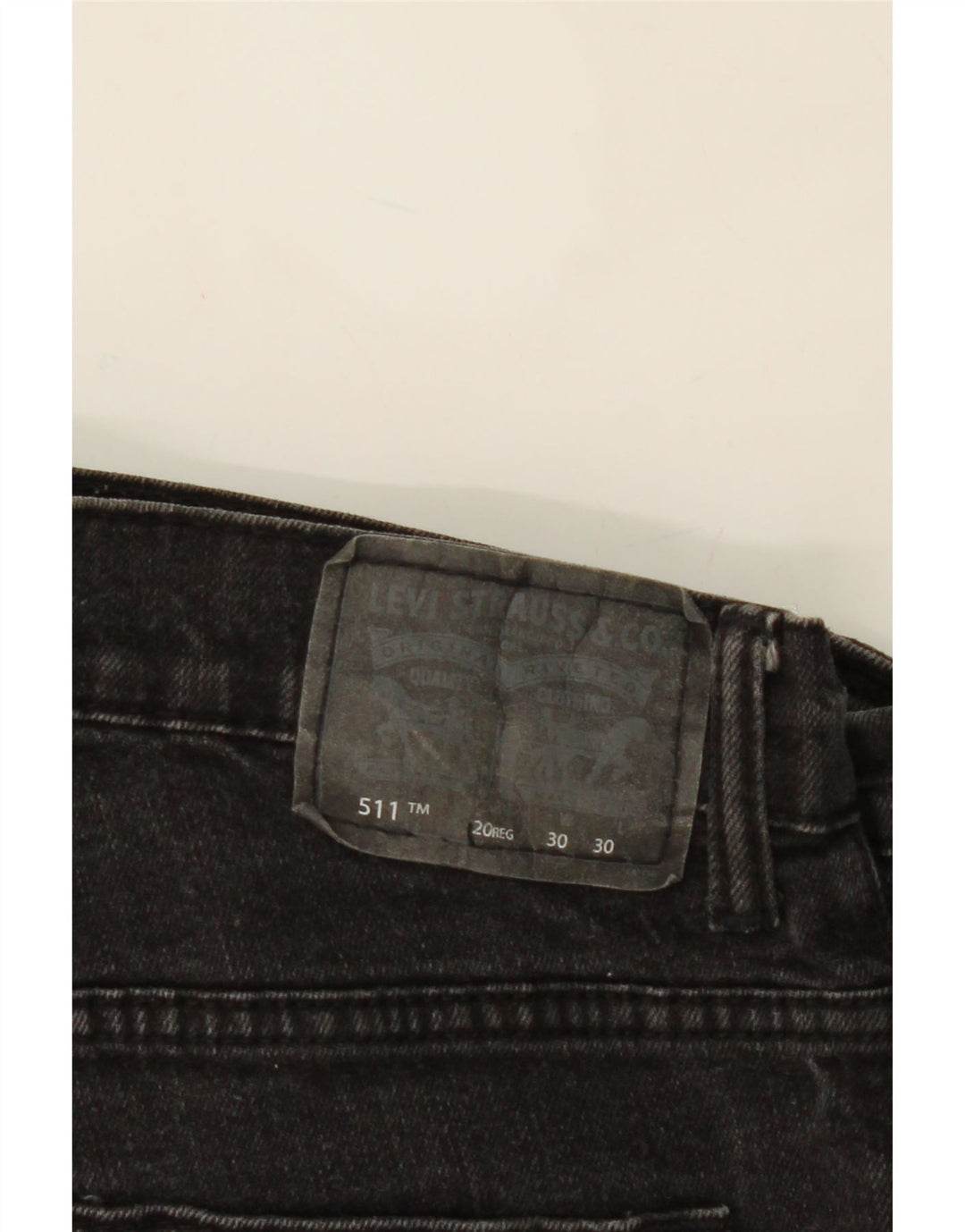 LEVI'S Boys 511 Slim Jeans 15-16 Years W30 L30 Black Cotton Vintage Levi's and Second-Hand Levi's from Messina Hembry 