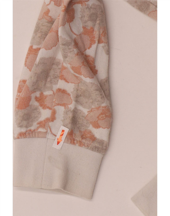 Vans Γυναικεία Γραφική Φούτερ Jumper UK 14 Medium White Floral