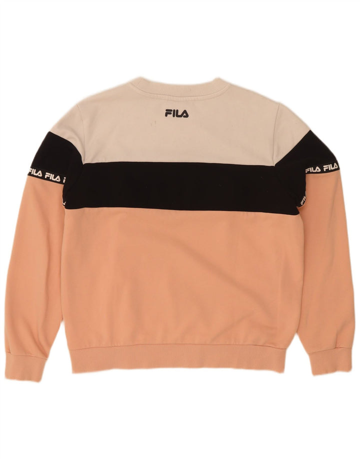 Fila Γυναικείο Γραφικό Φούτερ Jumper UK 14 Medium Πολύχρωμο