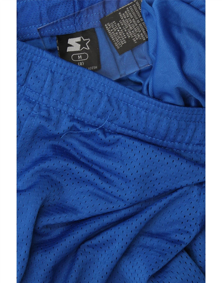 STARTER Womens Sport Shorts UK 12 Medium  Navy Blue Polyester Vintage Starter and Second-Hand Starter from Messina Hembry 
