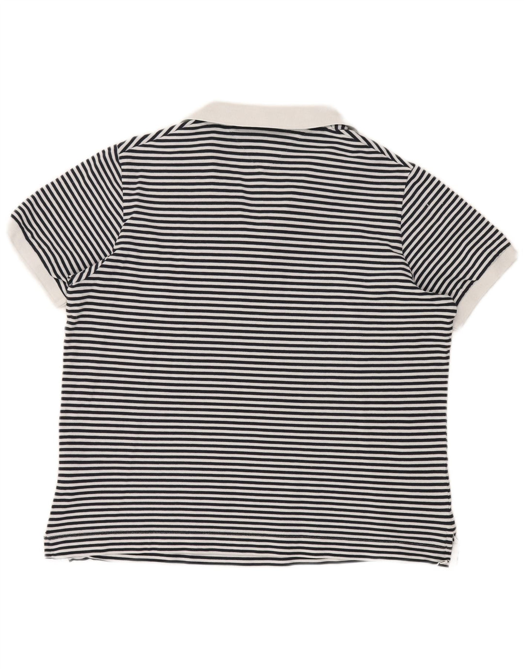 Γυναικείο μπλουζάκι πόλο TOMMY HILFIGER UK 20 2XL Navy Blue ριγέ Ναυτικό