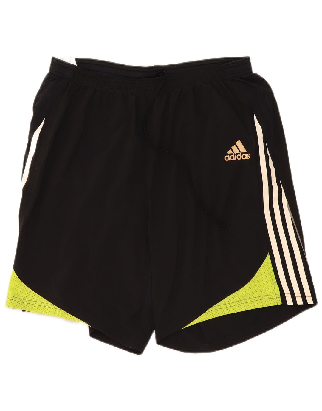 Ανδρικό αθλητικό σορτς Adidas με μεγάλο μαύρο χρώμα πολυεστέρα