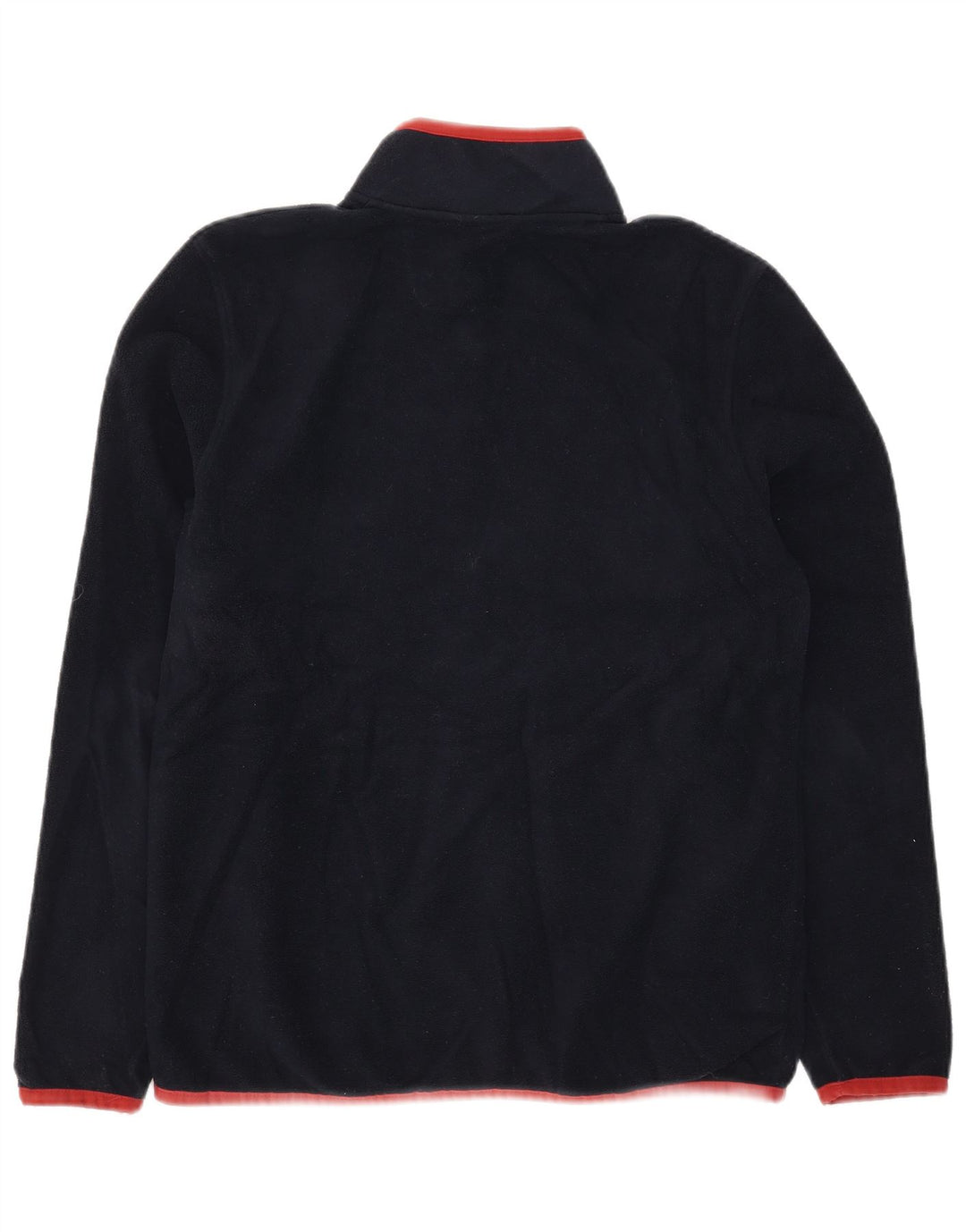 Marks & Spencer Ανδρικό φερμουάρ με φερμουάρ Fleece Jumper Μικρό Navy Blue Polyester