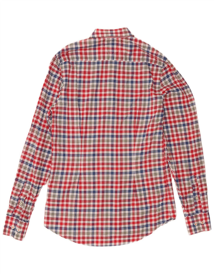 Ανδρικό πουκάμισο Tommy Hilfiger Slim Fit Μικρό πολύχρωμο βαμβακερό Gingham