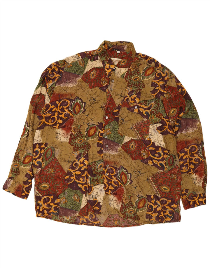 Ανδρικό πουκάμισο Pioneer Μέγεθος 43/44 XL Πολύχρωμο Patchwork