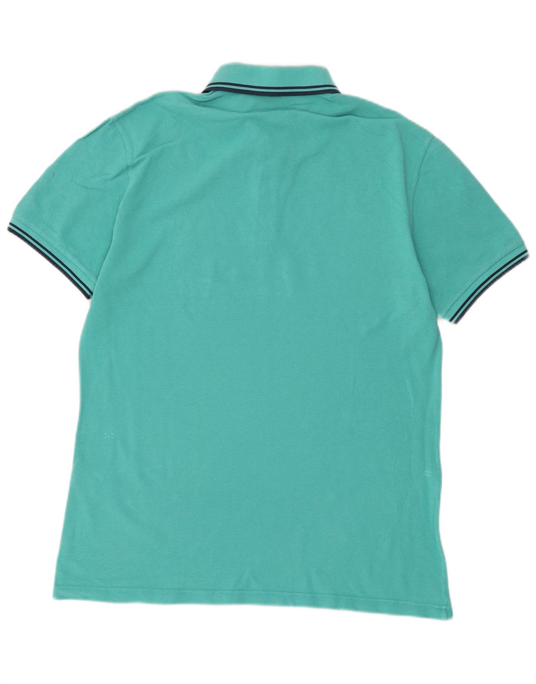 Fred Perry Ανδρικό πουκάμισο Polo Slim Fit μεγάλο τιρκουάζ βαμβακερό
