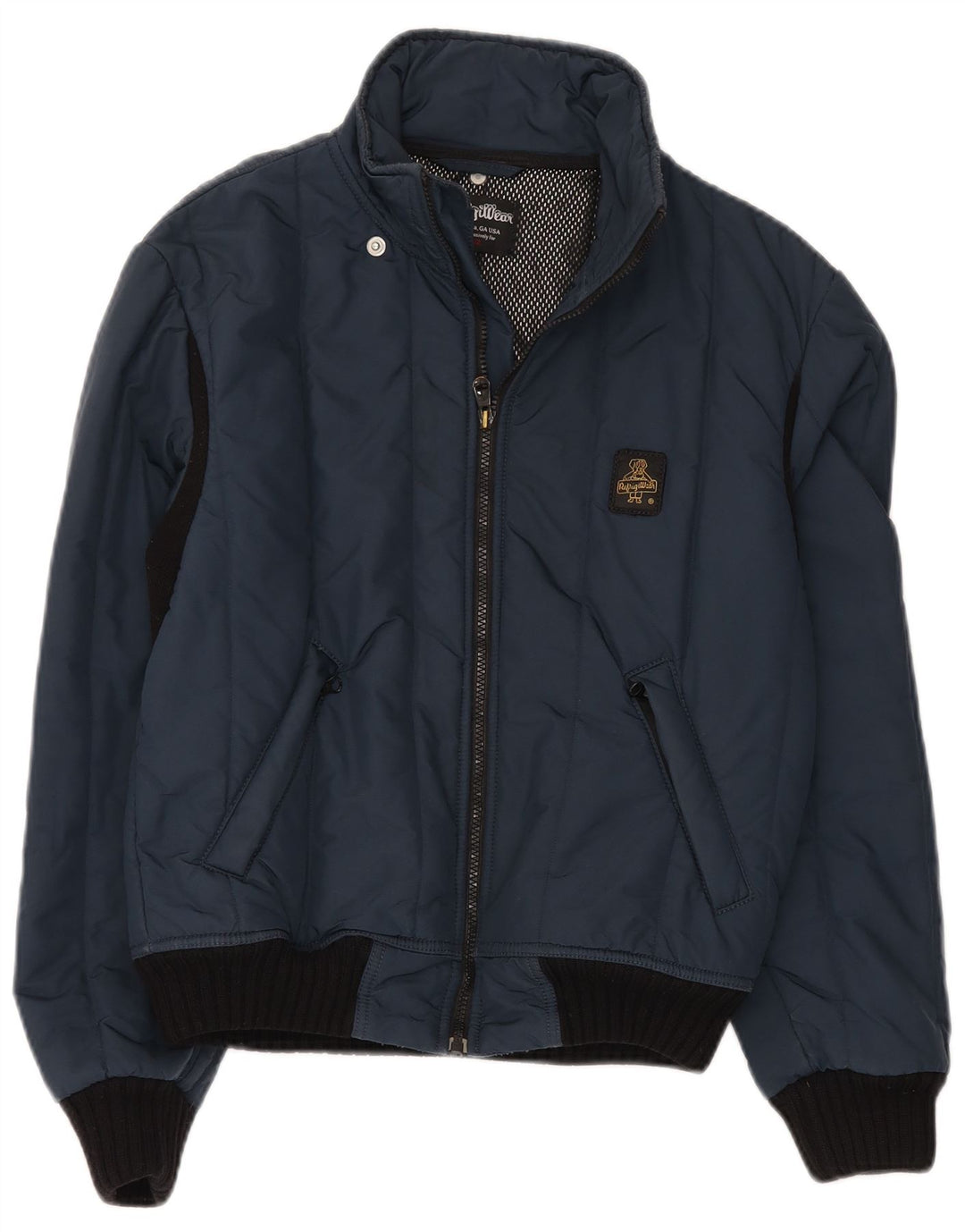 Ανδρικό μπουφάν REFRIGIWEAR Bomber UK 36 Small Navy Blue Polyamide