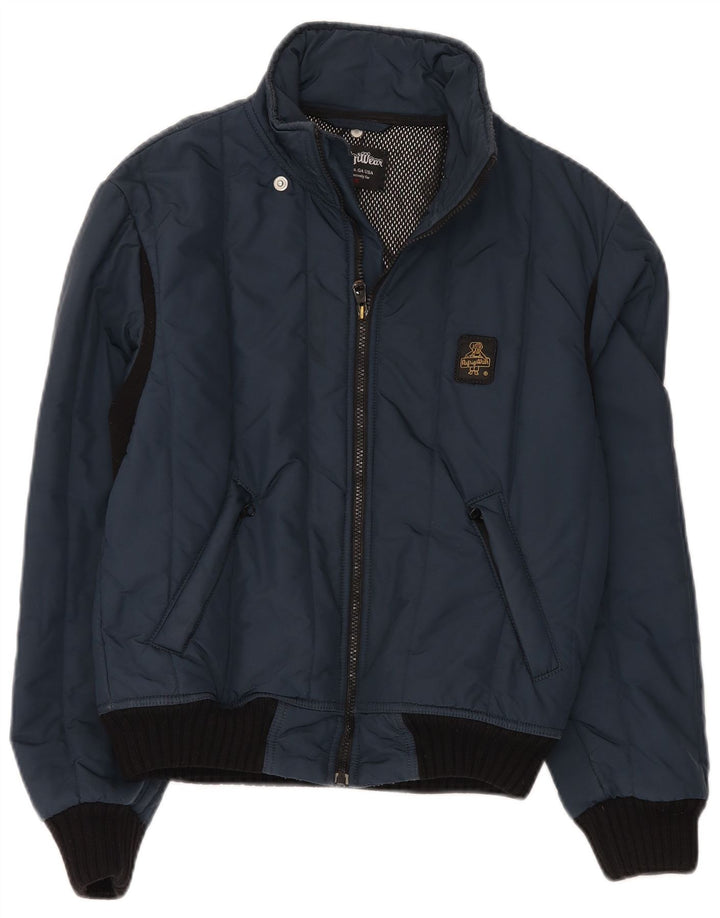 Ανδρικό μπουφάν REFRIGIWEAR Bomber UK 36 Small Navy Blue Polyamide