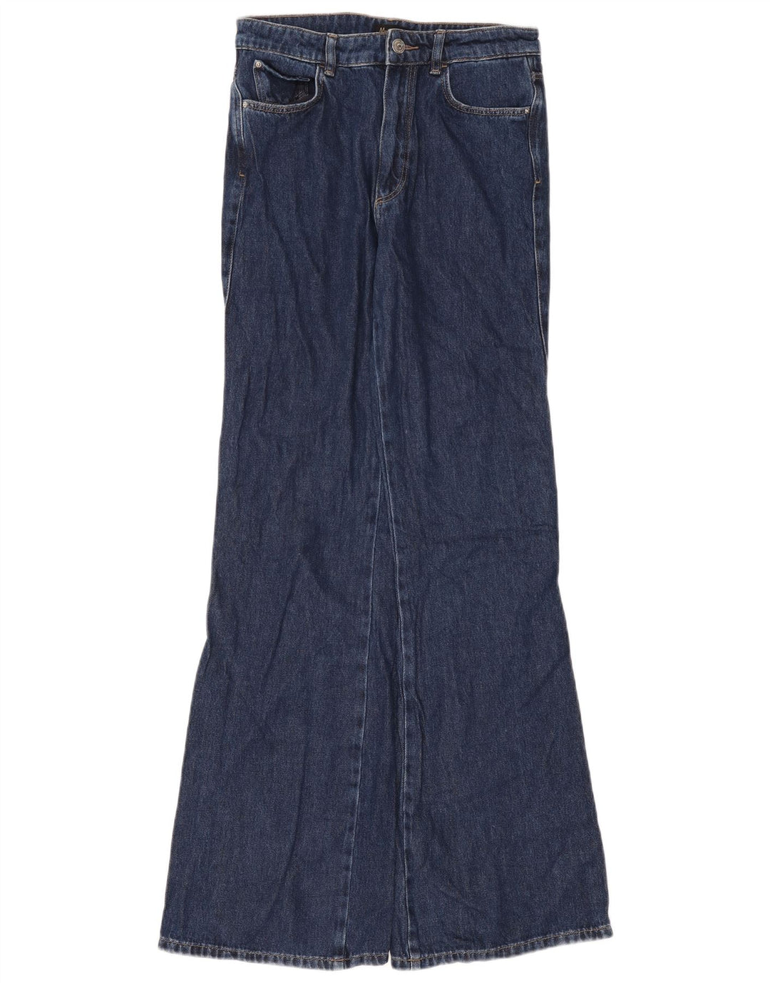 Massimo Dutti Γυναικεία τζιν EU 38 Small W28 L34 Navy Blue Cotton