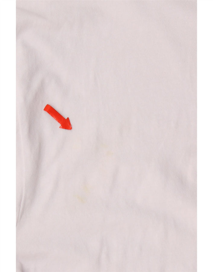 Ανδρικό μπλουζάκι Jack & Jones μακρυμάνικο XL λευκό βαμβακερό