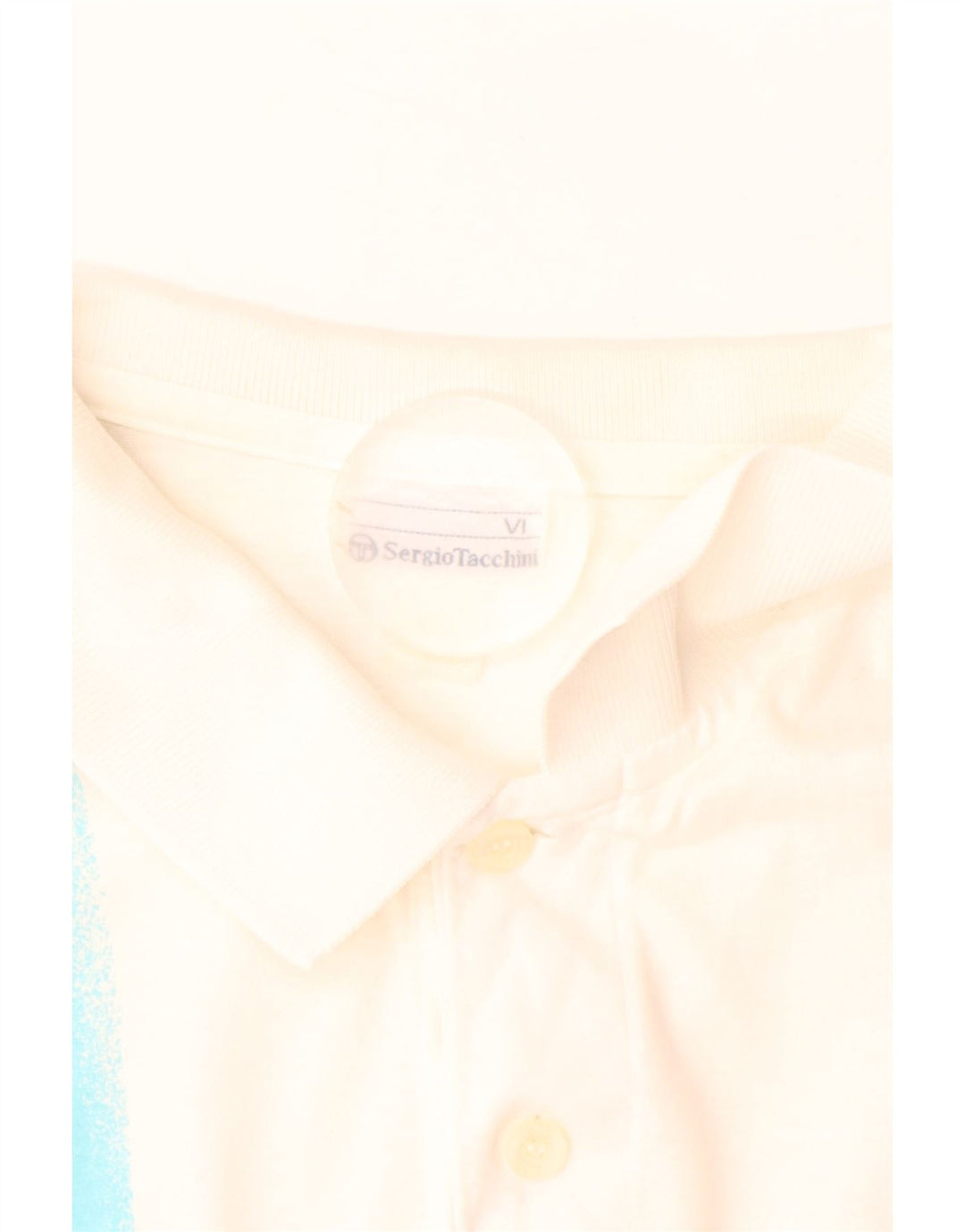 SERGIO TACCHINI Ανδρικό μπλουζάκι πόλο EU 52 μεγάλο λευκό ριγέ