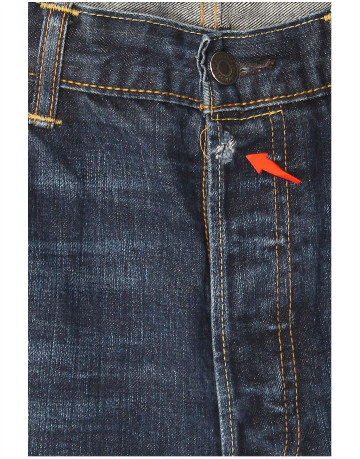 LEVI'S Ανδρικό τζιν 501 ίσιο W36 L30 Navy Blue Cotton
