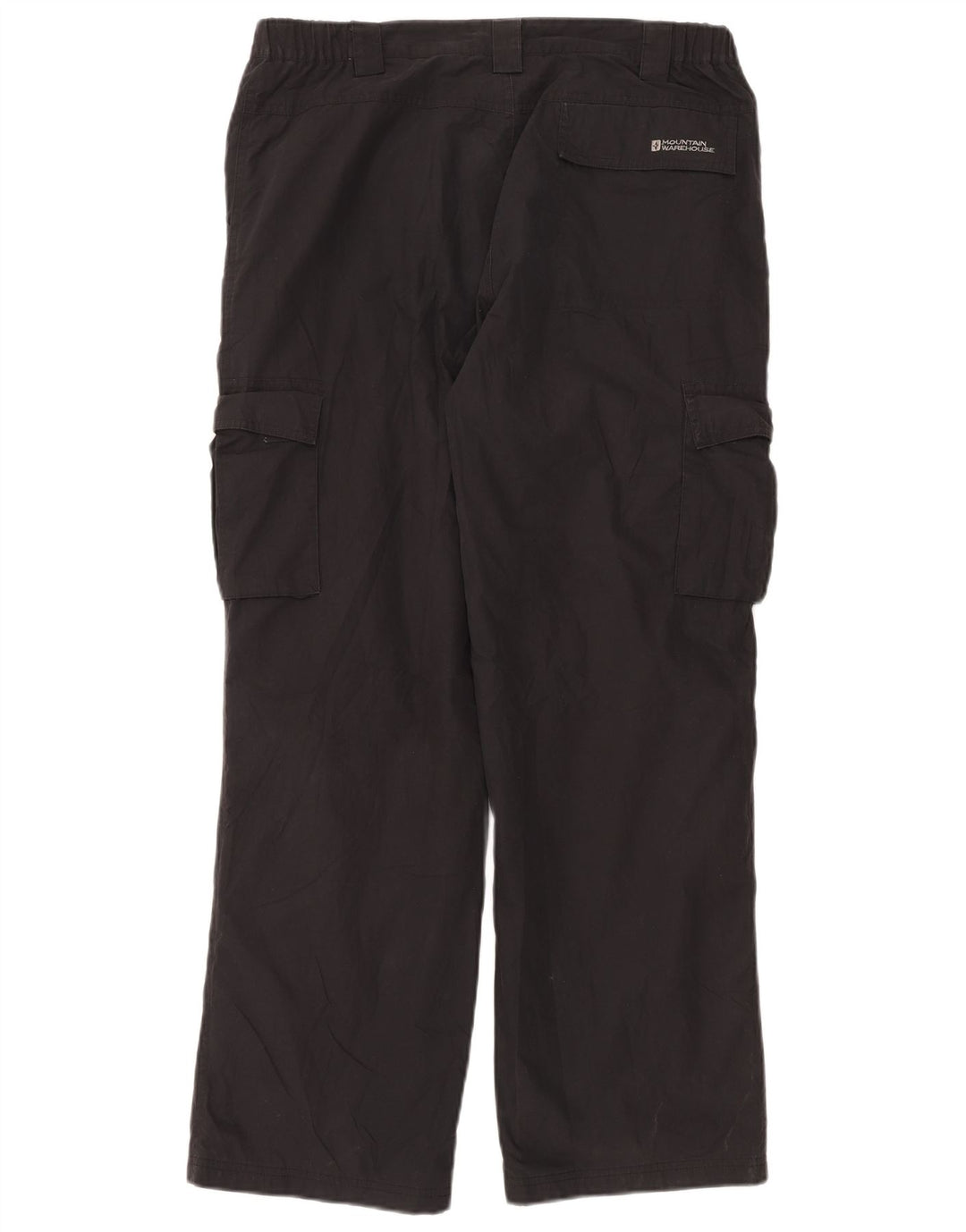 Mountain Warehouse Ανδρικό ίσιο παντελόνι Cargo W34 L30 Μαύρο Πολυεστέρας