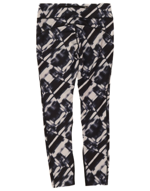 Γυναικεία κολάν Nike Dri Fit UK 12 Medium Navy Blue Geometric Polyester