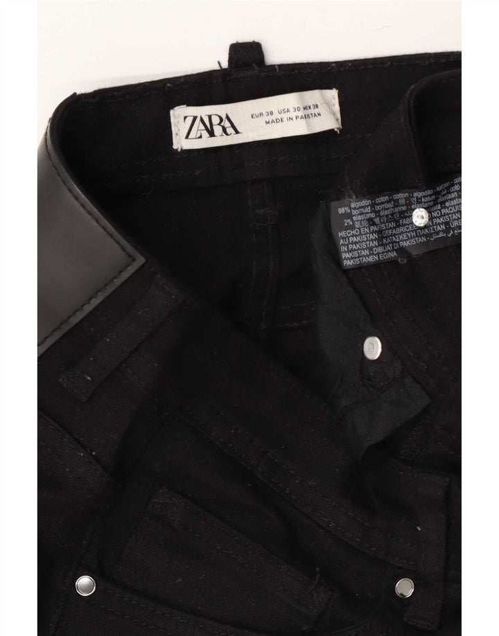 Zara Ανδρικό Slim Jeans EU 38 Small W30 L25 Μαύρο βαμβακερό