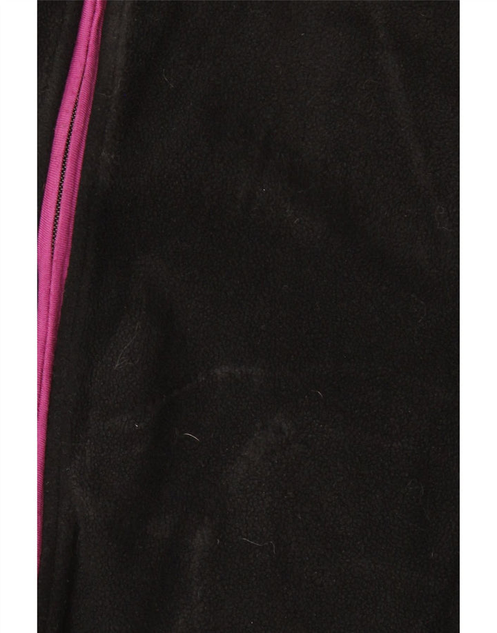 Kappa Γυναικείο Fleece Jacket UK 20 2XL Μαύρο Πολυεστέρας