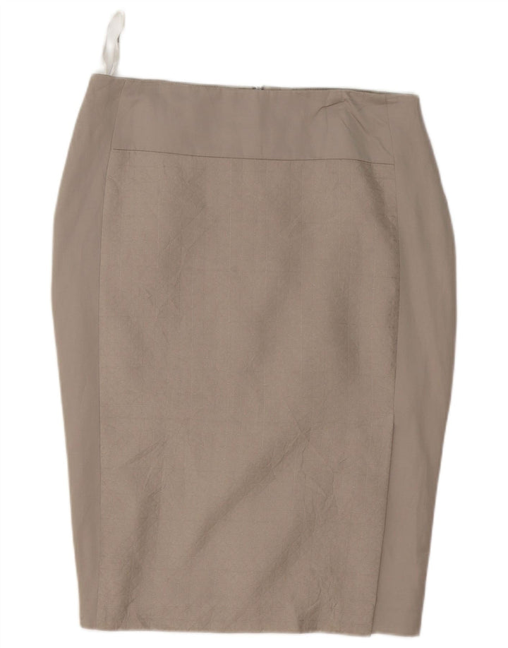 Marks & Spencer Γυναικεία Autograph Pencil Φούστα UK 12 Medium W32 Γκρι