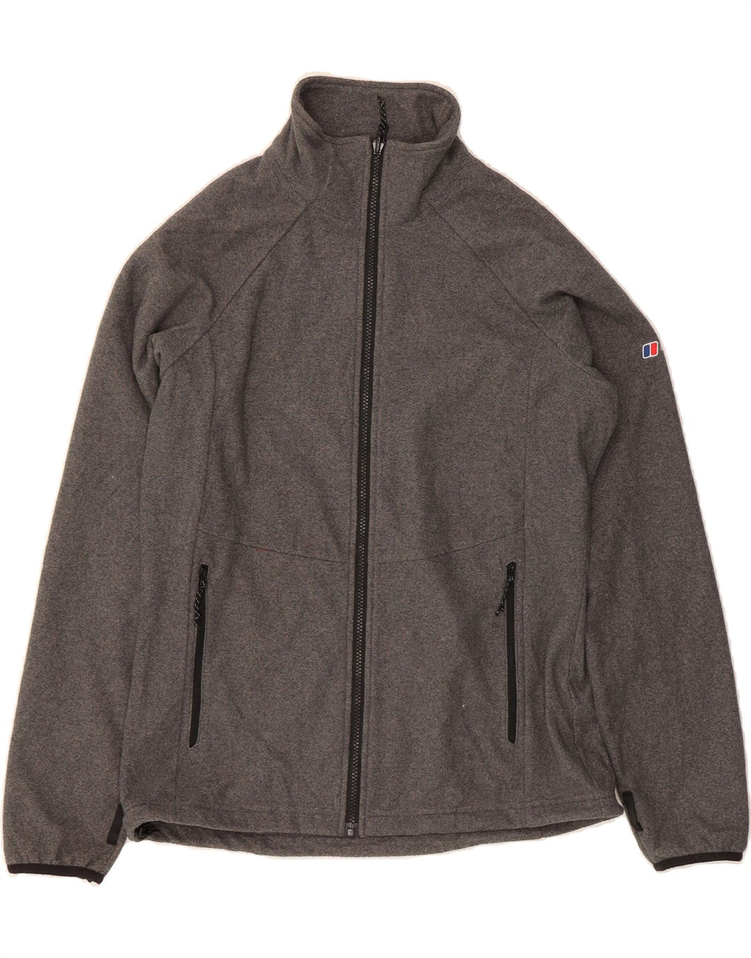 BERGHAUS Womens Tracksuit Top Jacket UK 16 Large  Grey Vintage Berghaus and Second-Hand Berghaus from Messina Hembry 
