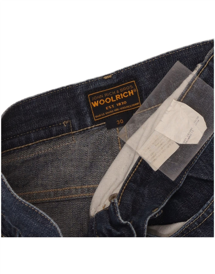 Ανδρικό τζιν Woolrich ίσιο W30 L29 Μπλε βαμβακερό