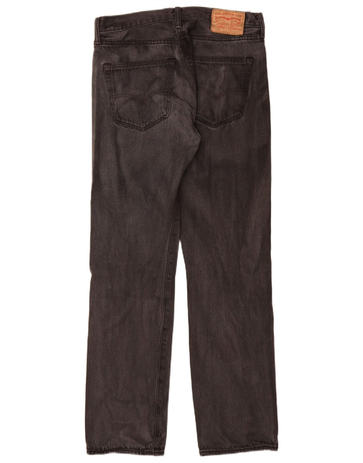 Ανδρικό τζιν Levi's Straight W32 L32 Γκρι βαμβακερό