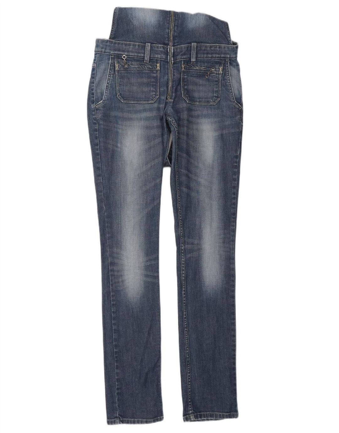 Levi's Womens Dungarees Slim Jeans W29 L34 Blue Cotton