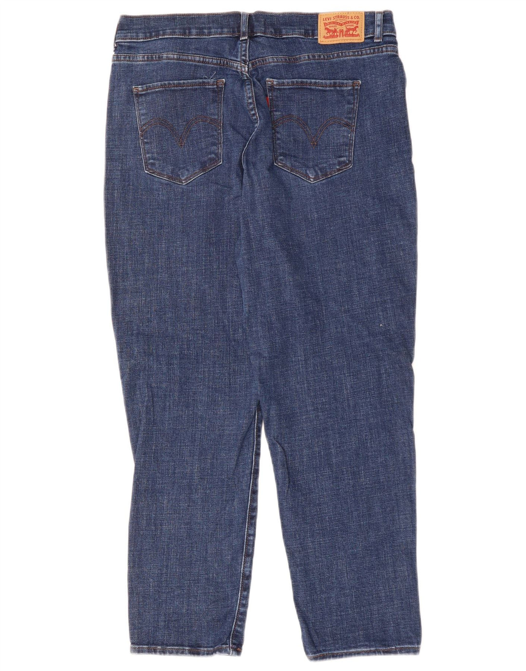 LEVI'S Γυναικείο Κλασικό Τζιν Κάπρι W29 L26 Μπλε Βαμβακερό