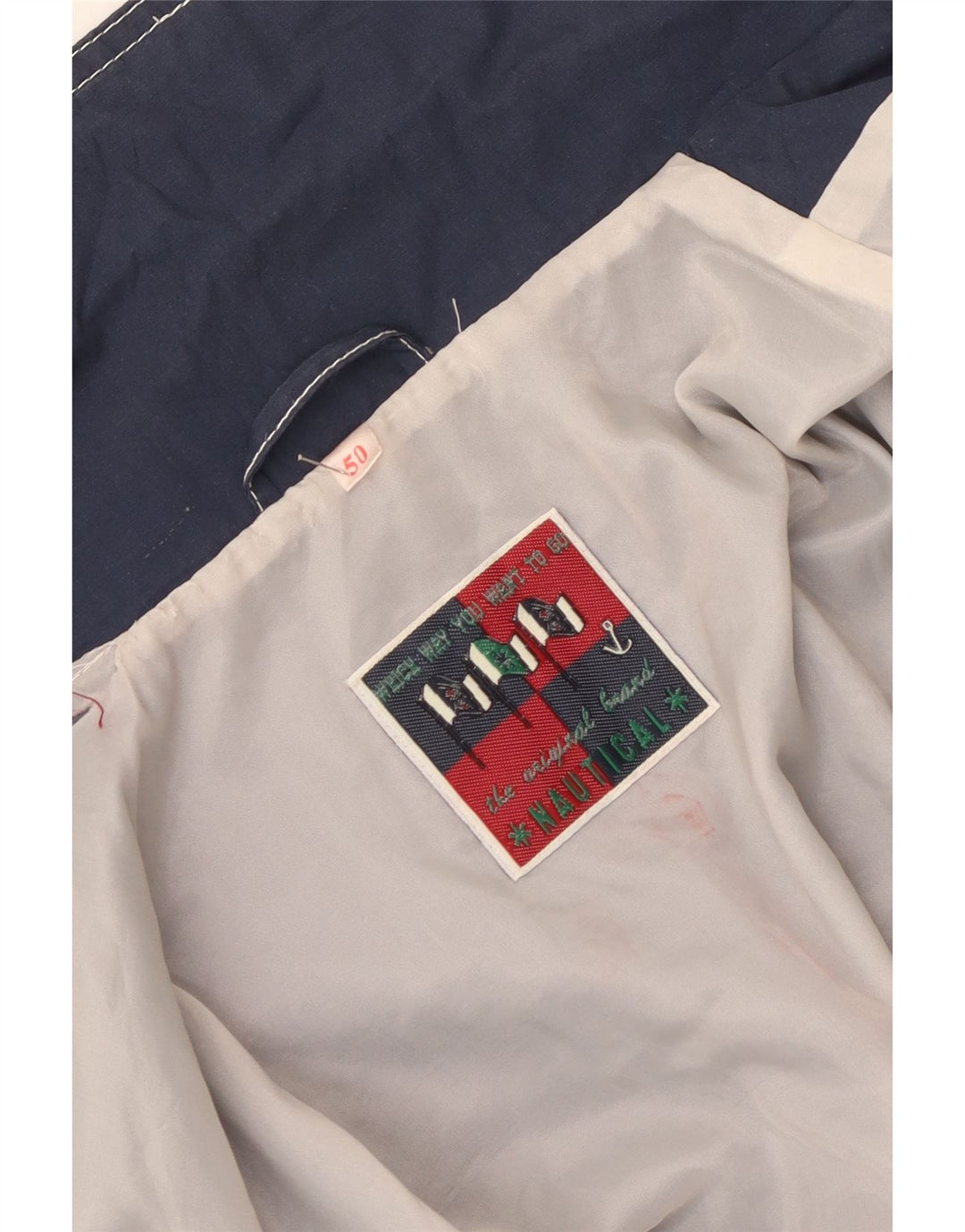Vintage Ανδρικό Μπουφάν Bomber IT 50 Medium Πολύχρωμο Colourblock