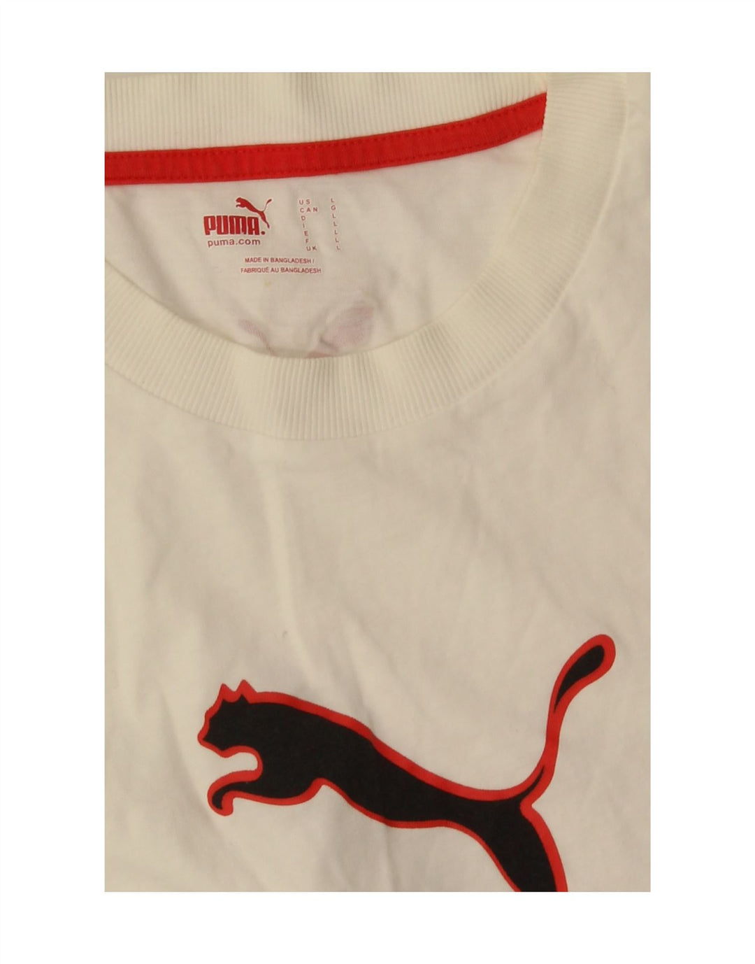 Ανδρικό γραφικό T-Shirt Puma Top Large Λευκό