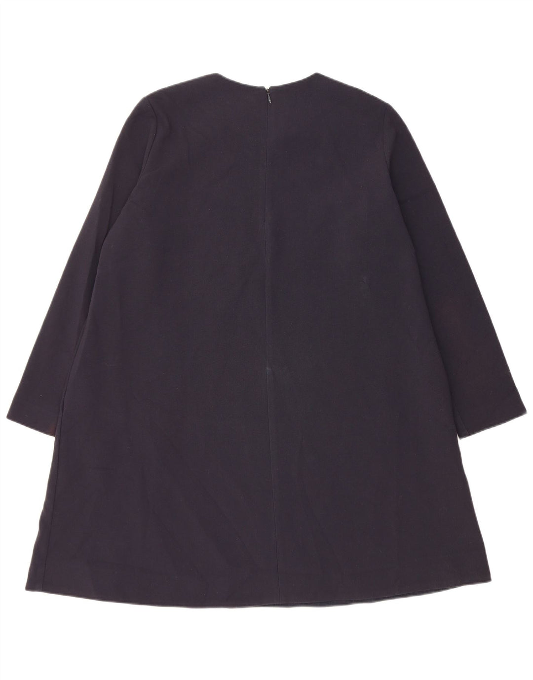 Cos Γυναικείο μακρυμάνικο φόρεμα A-Line EU 38 Medium Navy Blue Polyester
