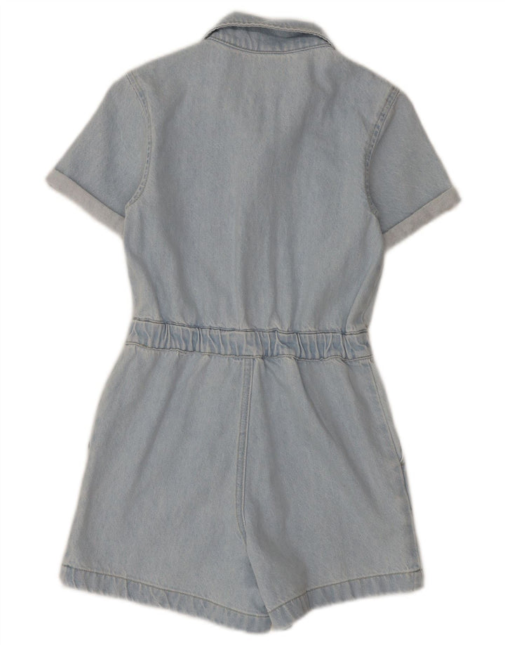 Gap Girls Denim Playsuit 9-10 ετών Μεγάλο Μπλε Βαμβακερό