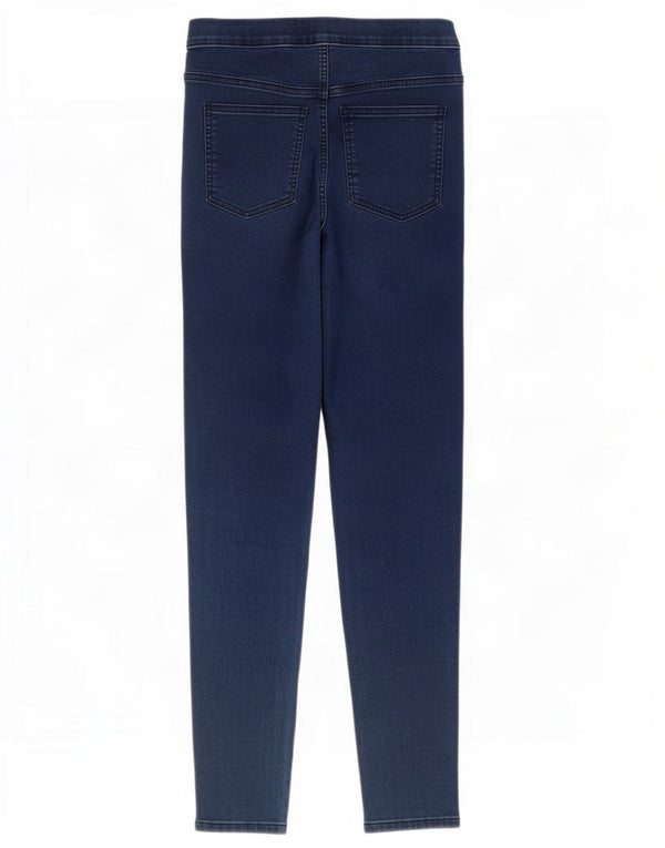 Marks & Spencer Γυναικεία Jegging Τζιν UK 10 Small W28 L28 Blue Cotton