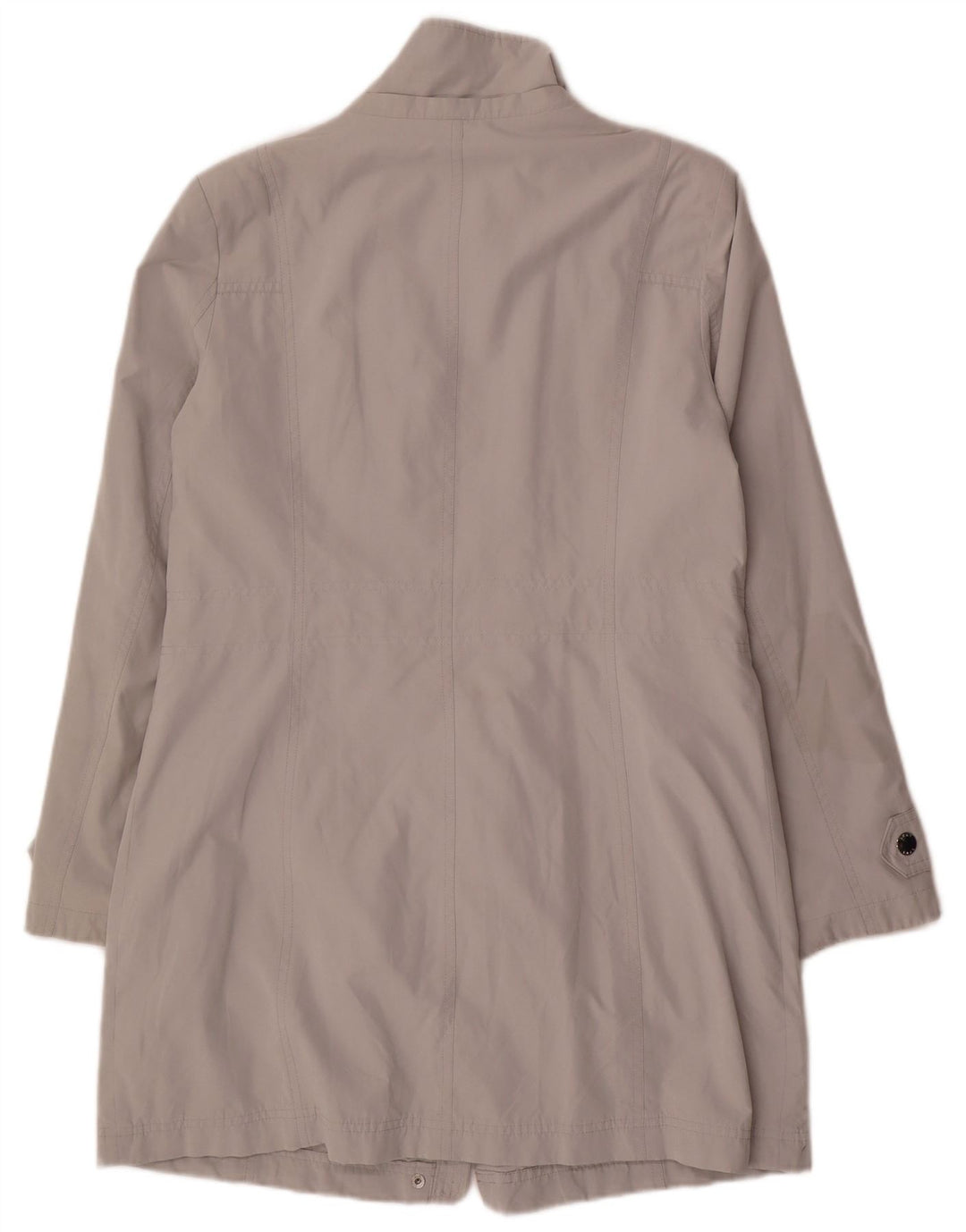 Dkny Γυναικεία καμπαρντίνα UK 14 Medium Grey Polyester