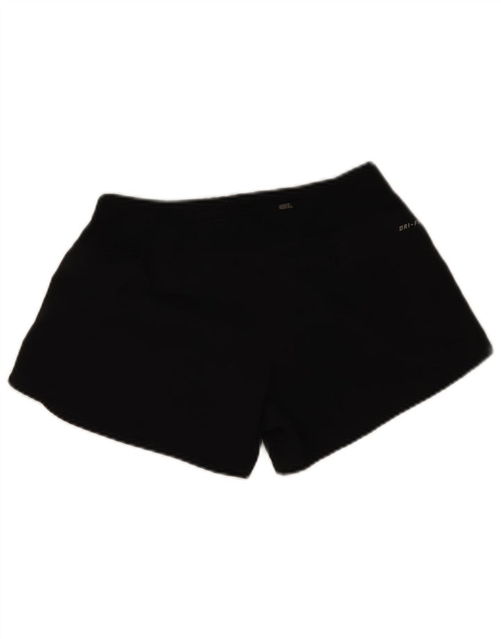 Γυναικείο αθλητικό σορτς Nike Dri Fit UK 10 Μικρό μαύρο πολυεστέρα