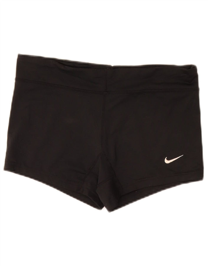 Γυναικείο αθλητικό σορτς NIKE Dri Fit UK 10 Small Black Polyester